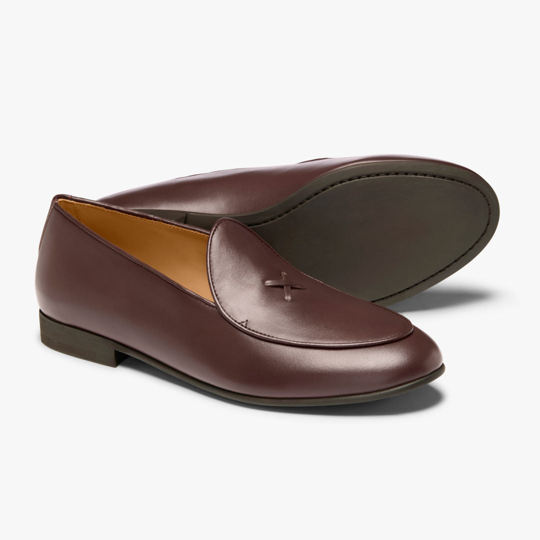 Men's Brown Leather Milano Loafer