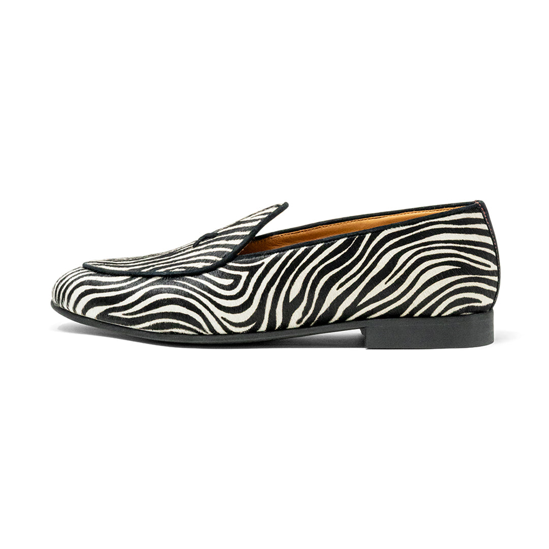 Men's Zebra Print Milano Loafer
