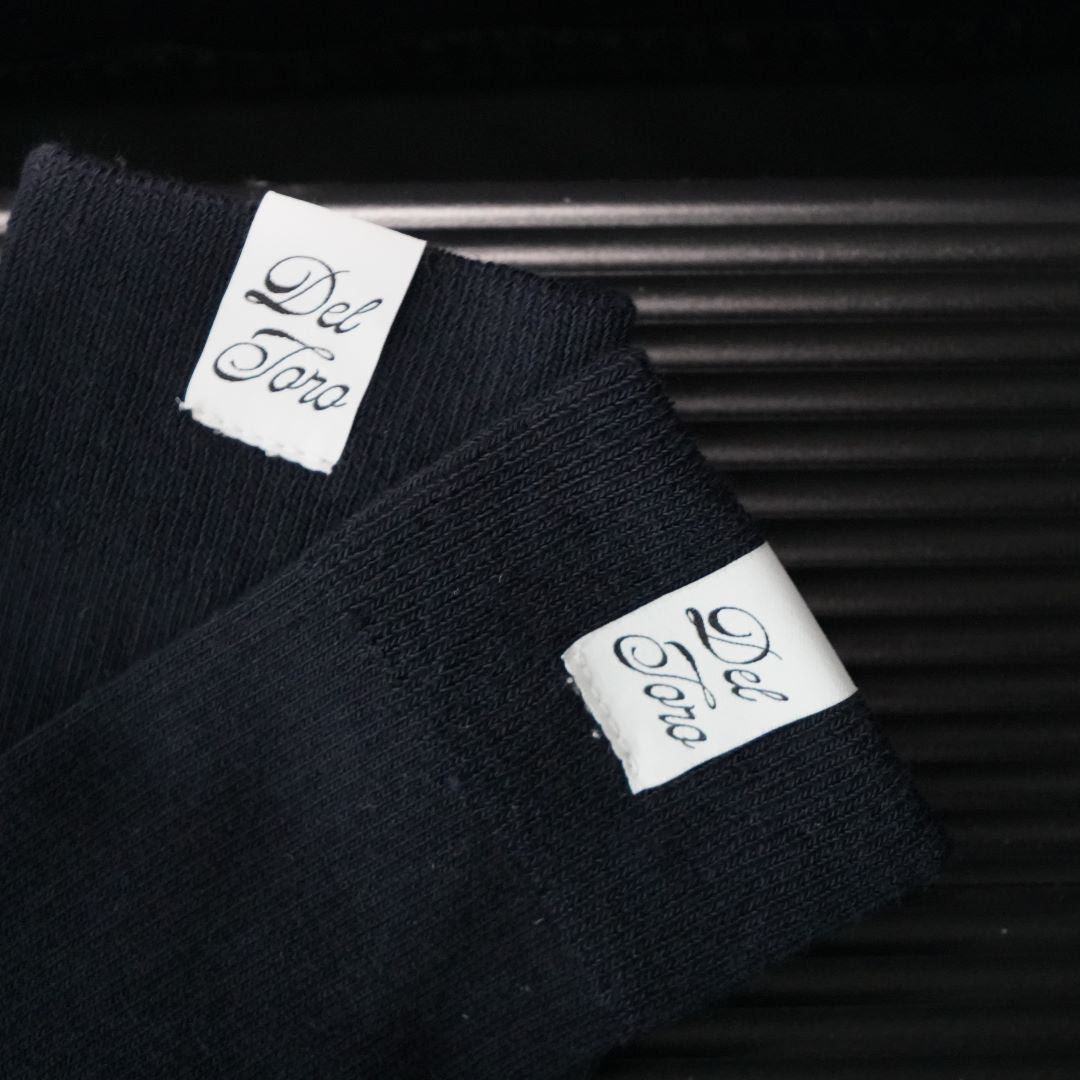 Ribbed Crew Casual Sock - Navy