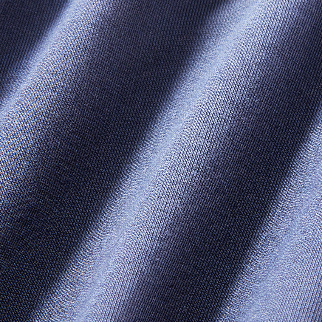 Men's Vintage Zip Crewneck Sweatshirt - Navy