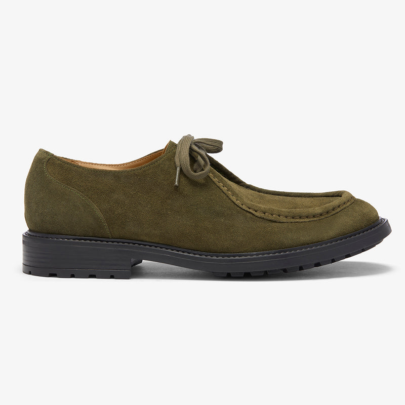 Men's Olive Suede Tuscan Derby Boot