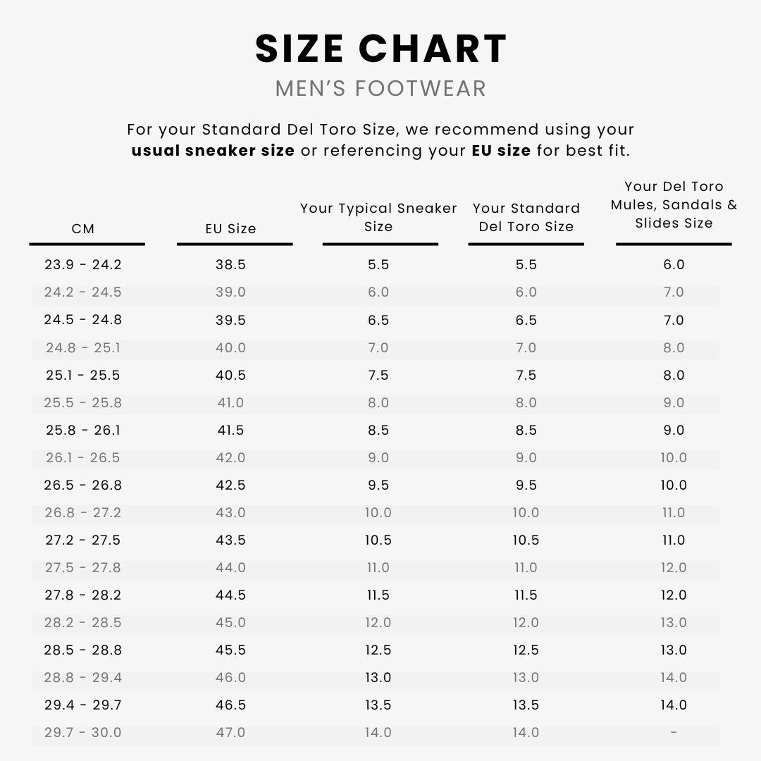 Louboutin Men's Shoe Size Guide Designer Shoe Size Conversion