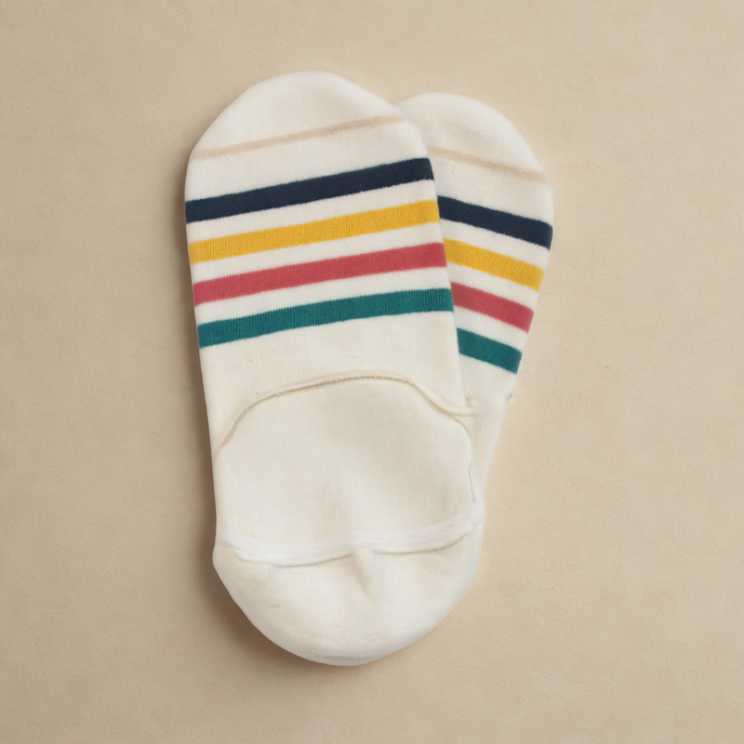 Glacier Stripe Moc Sock