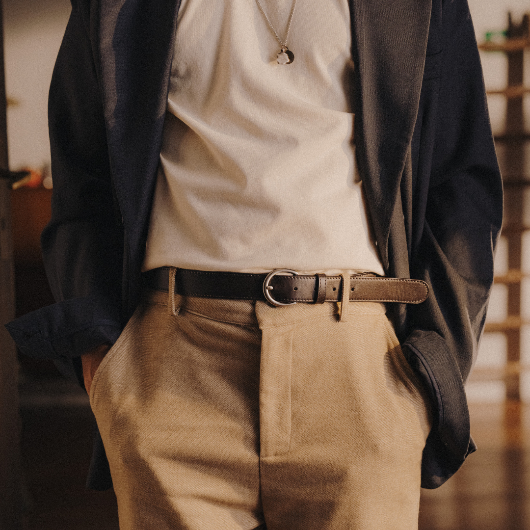 Classic Belt - Brown Leather