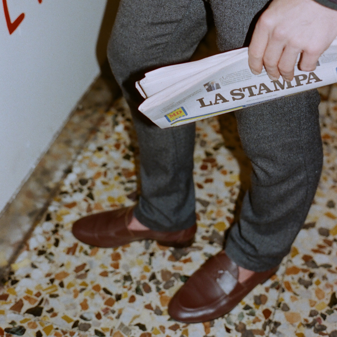 Men's Brown Leather Centesimo