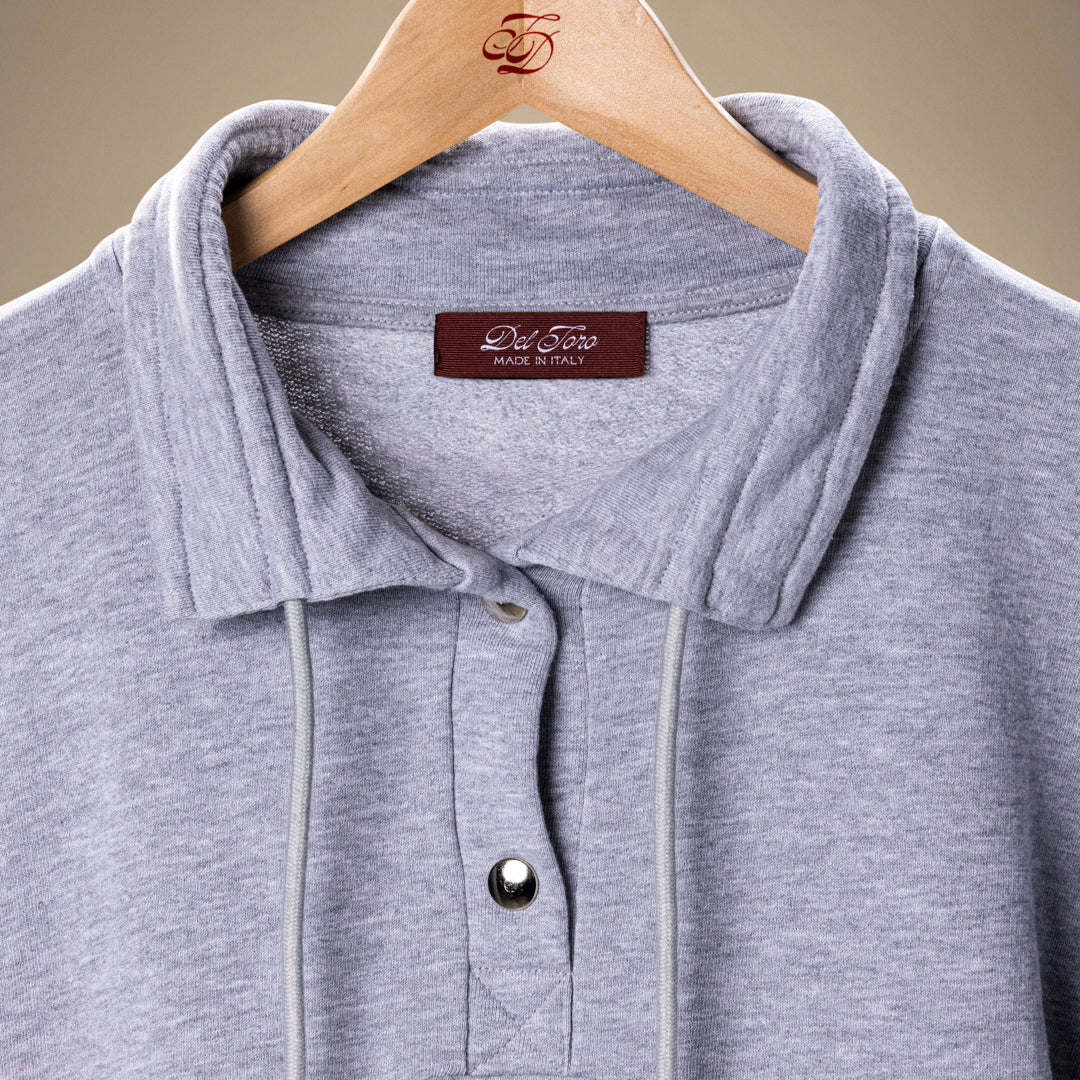 Men's Sailor Sweatshirt - Heather Grey