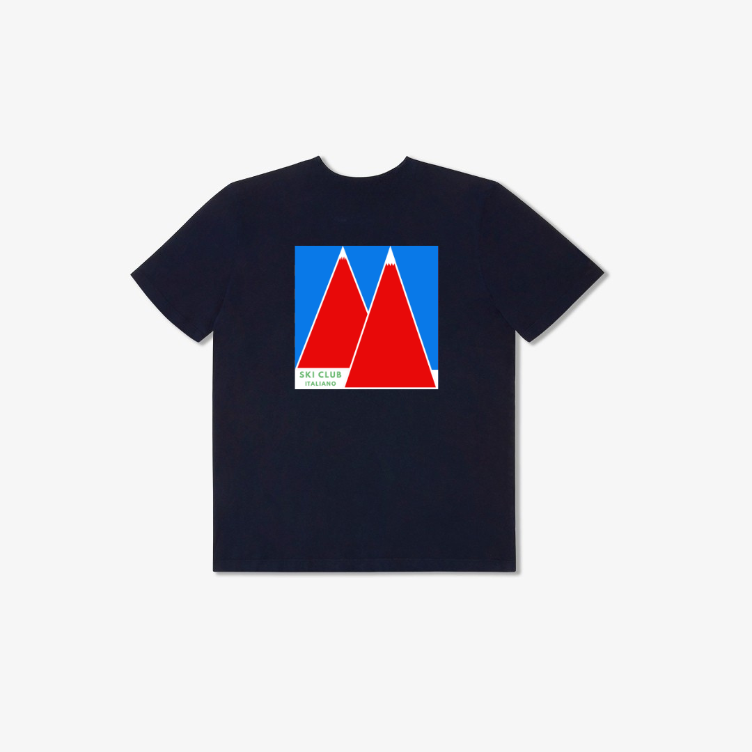 Ski Club Italiano Tee - Navy