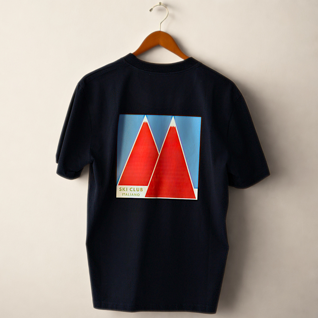 Ski Club Italiano Tee - Navy