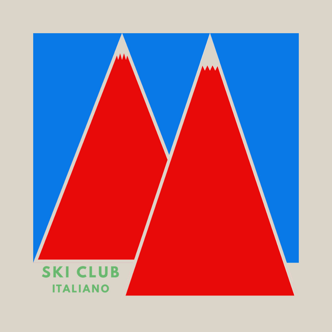 Ski Club Italiano Tee - Vintage White