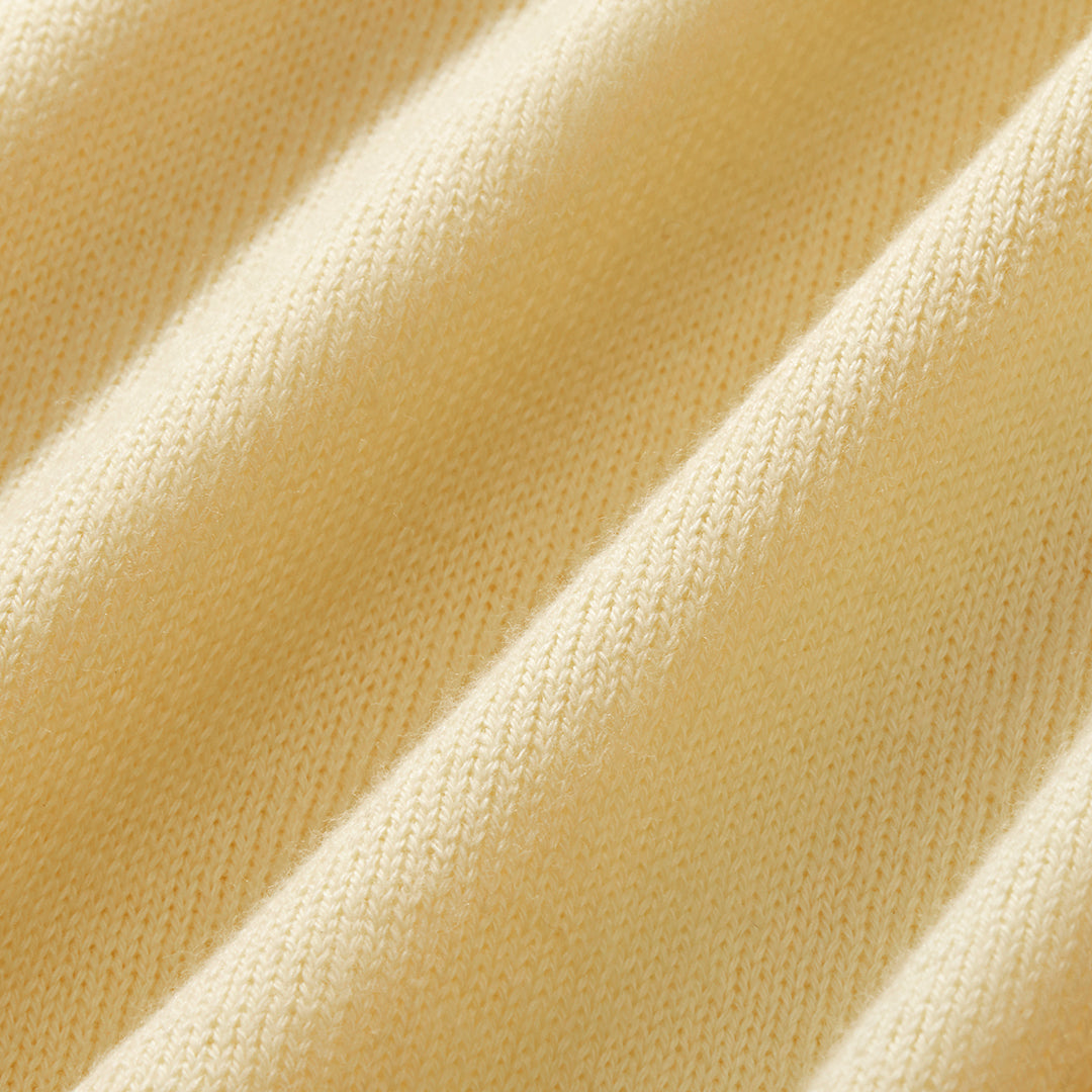 Women's Vintage V-Neck Sweater - Vintage Yellow