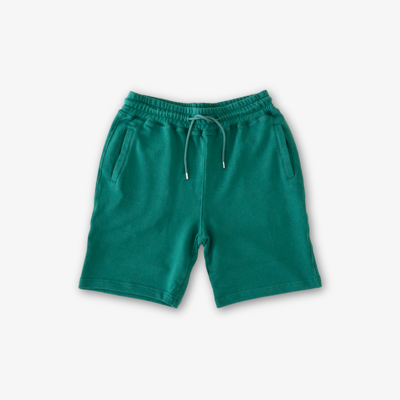 Retro Gym Sweatshorts - Forest Green