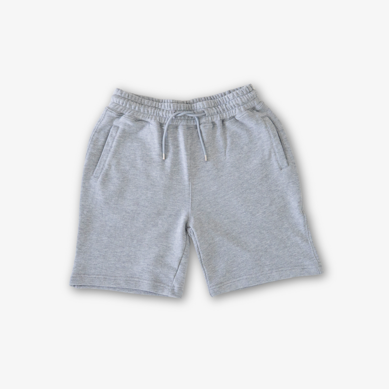 Retro Gym Sweatshorts - Heather Grey