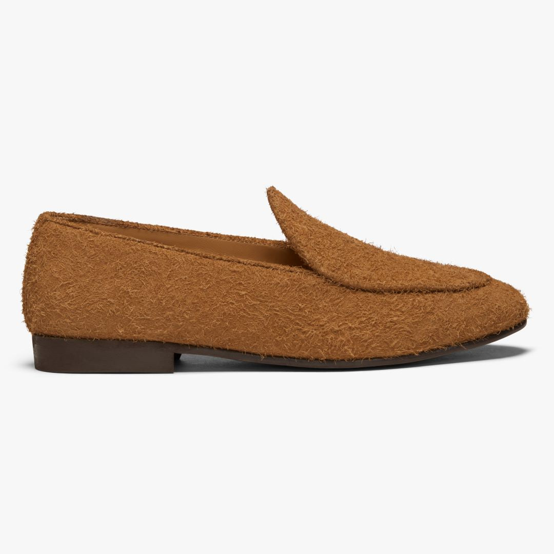 Men's Textured Teddy Suede Milano Loafer