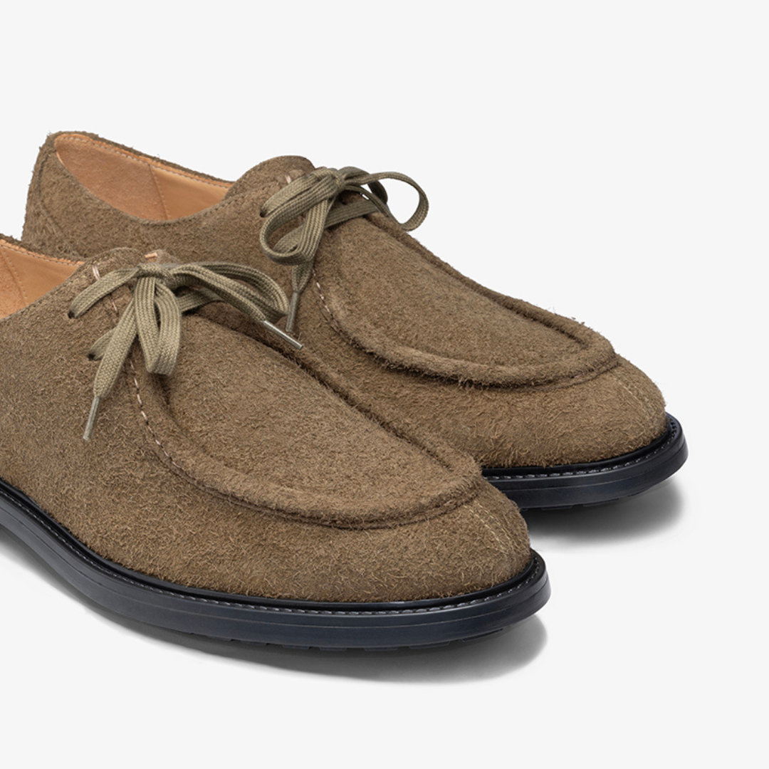Men's Antelope Textured Suede Tuscan Derby Boot