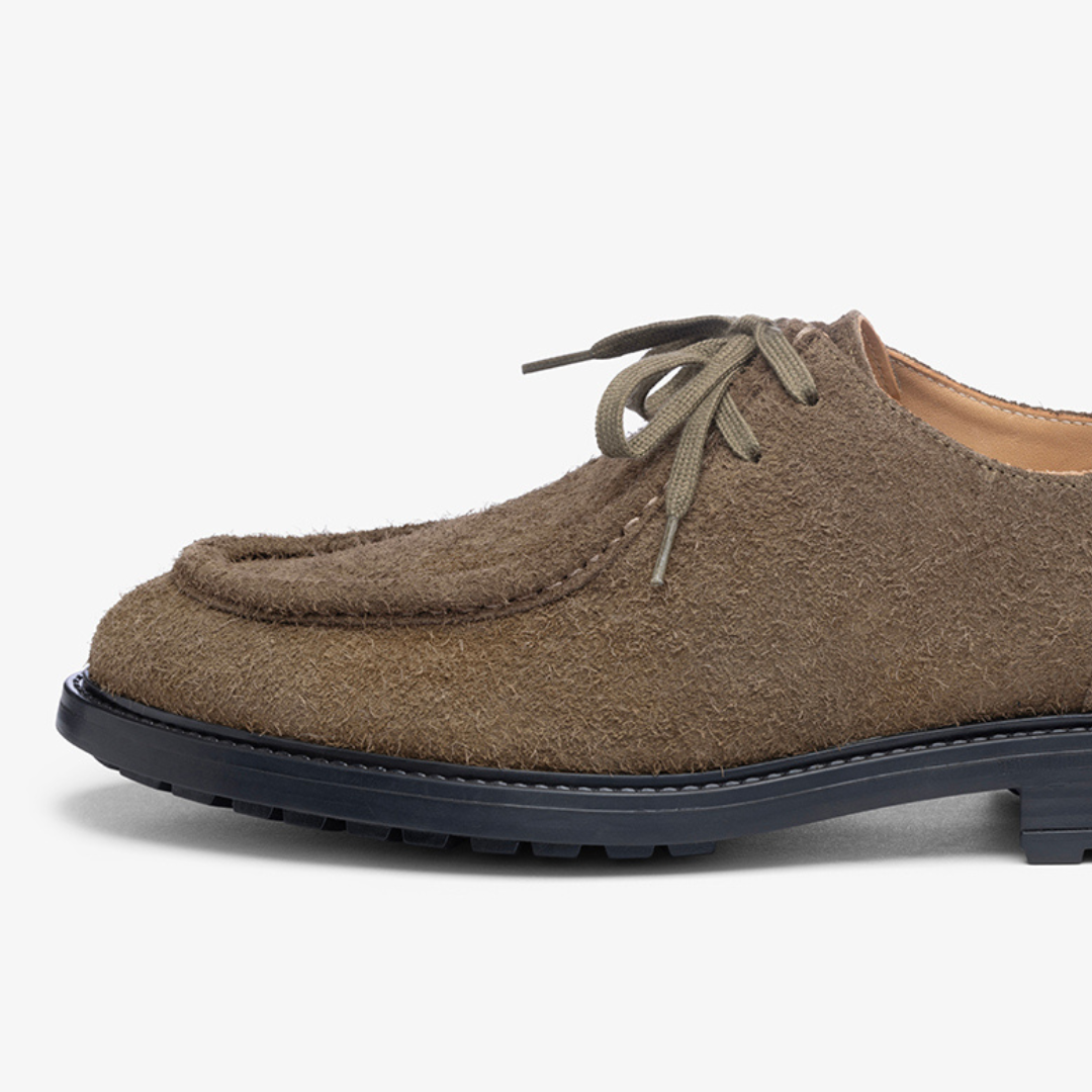 Men's Antelope Textured Suede Tuscan Derby Boot
