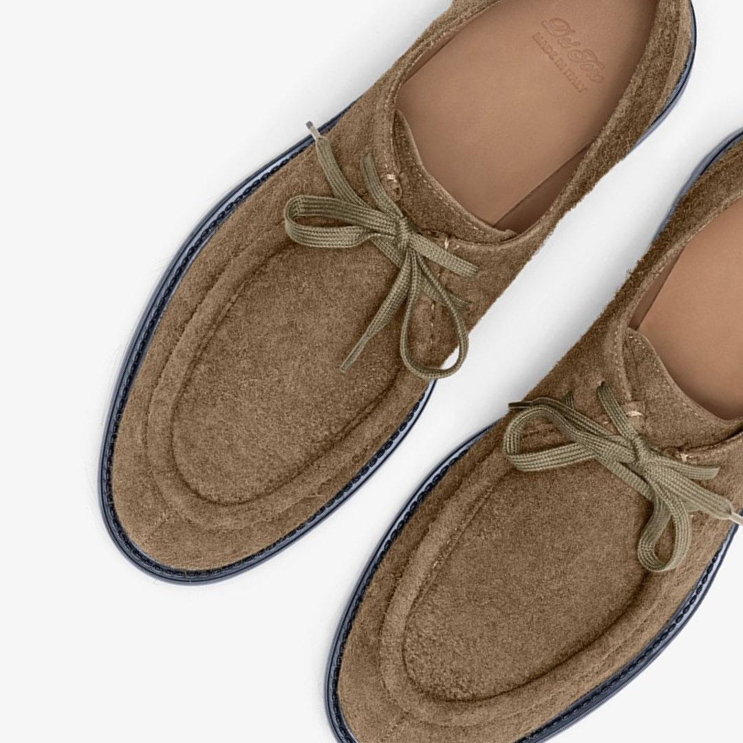 Men's Antelope Textured Suede Tuscan Derby Boot