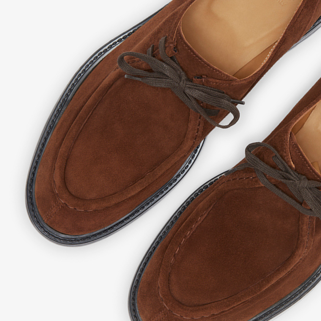 Men's Chestnut Suede Tuscan Derby Boot