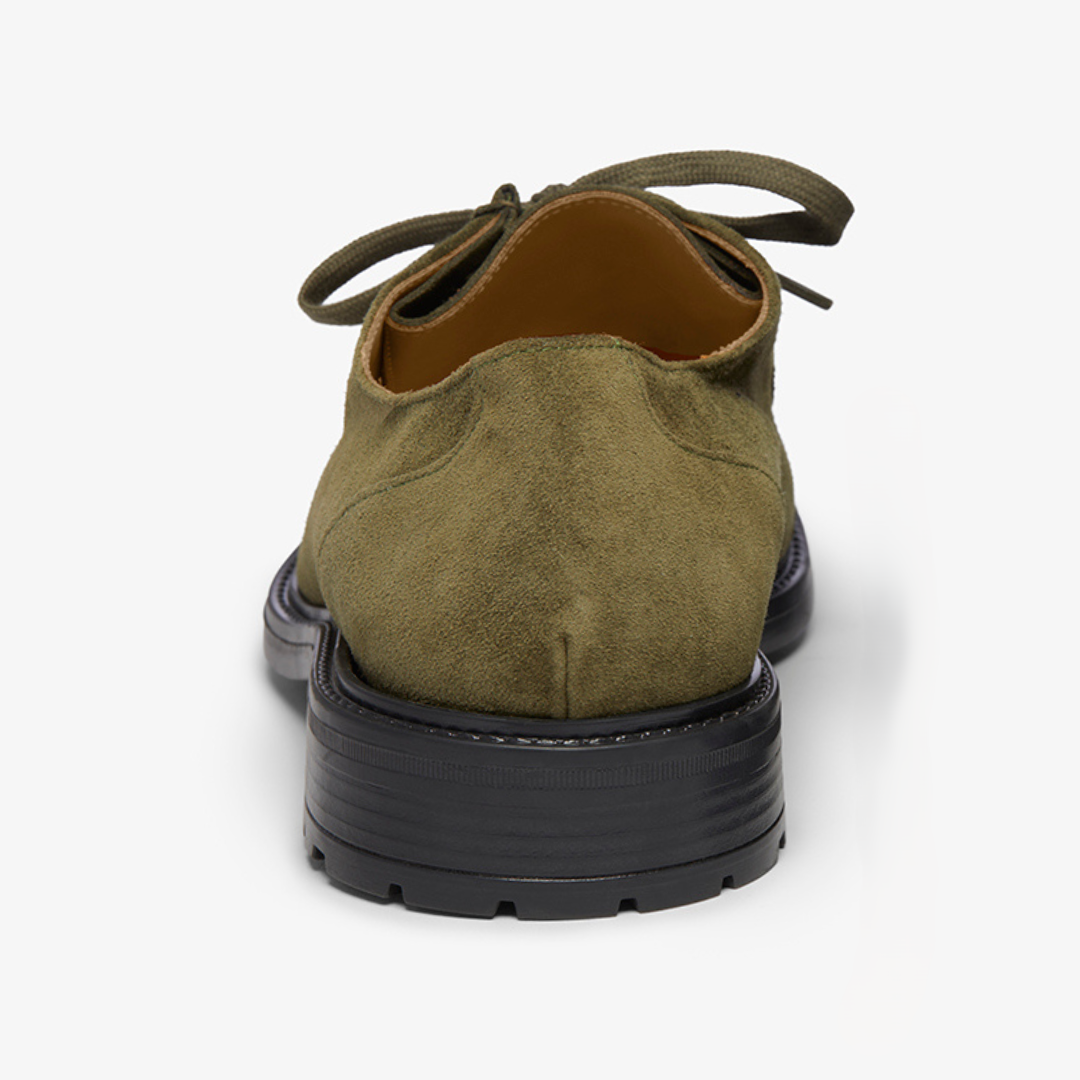 Men's Olive Suede Tuscan Derby Boot