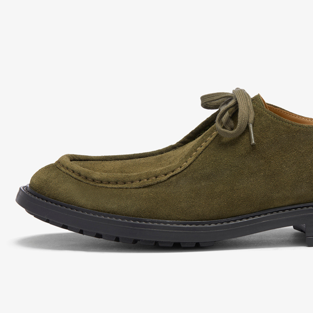 Men's Olive Suede Tuscan Derby Boot