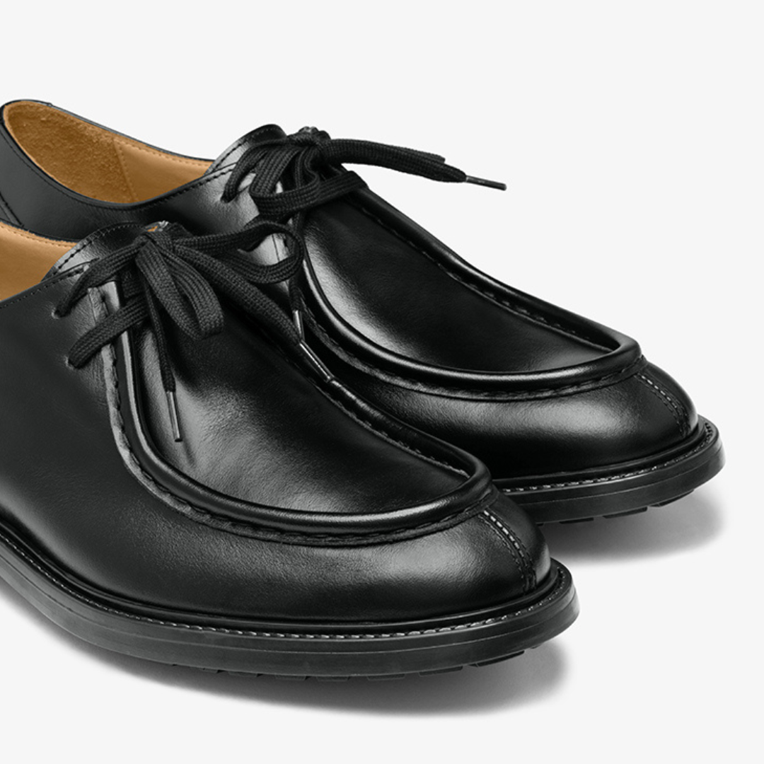 Men's Black Leather Tuscan Derby Boot