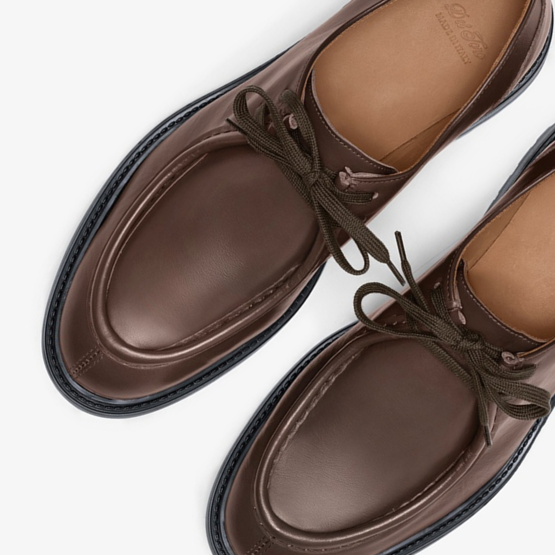Men's Brown Leather Tuscan Derby Boot