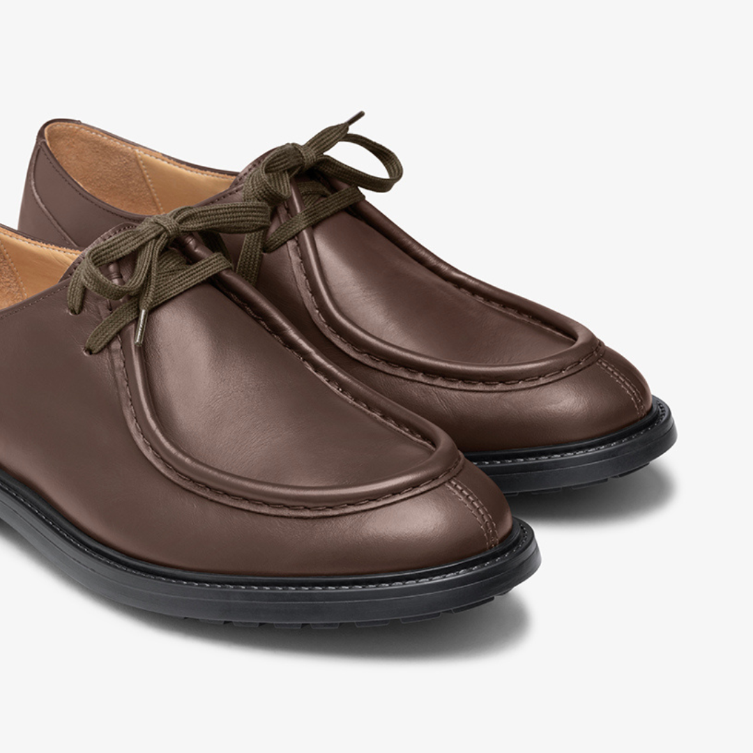 Men's Brown Leather Tuscan Derby Boot