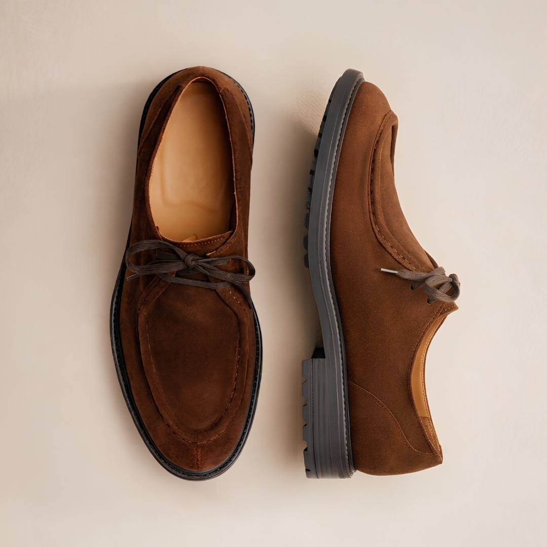 Men's Chestnut Suede Tuscan Moc Boot