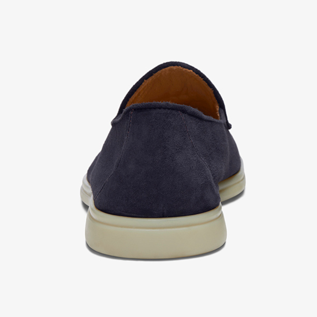 Men's Navy Suede Viaggio Loafer