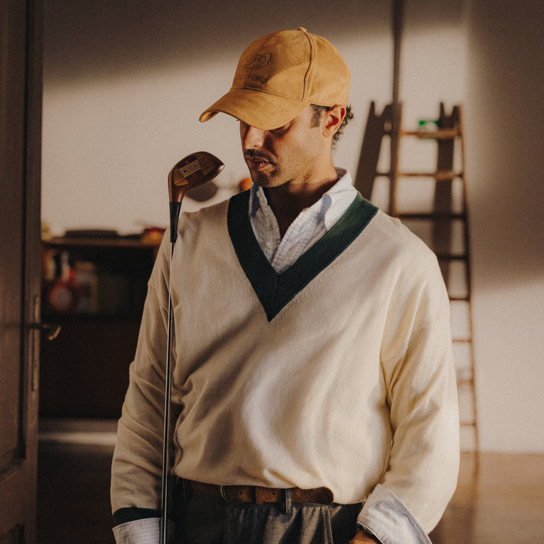 Loafer Logo Tonal Suede Hat