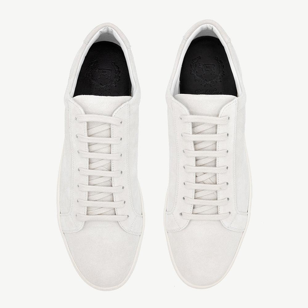 Men's Off White Suede Sardegna Sneaker II - 2nd