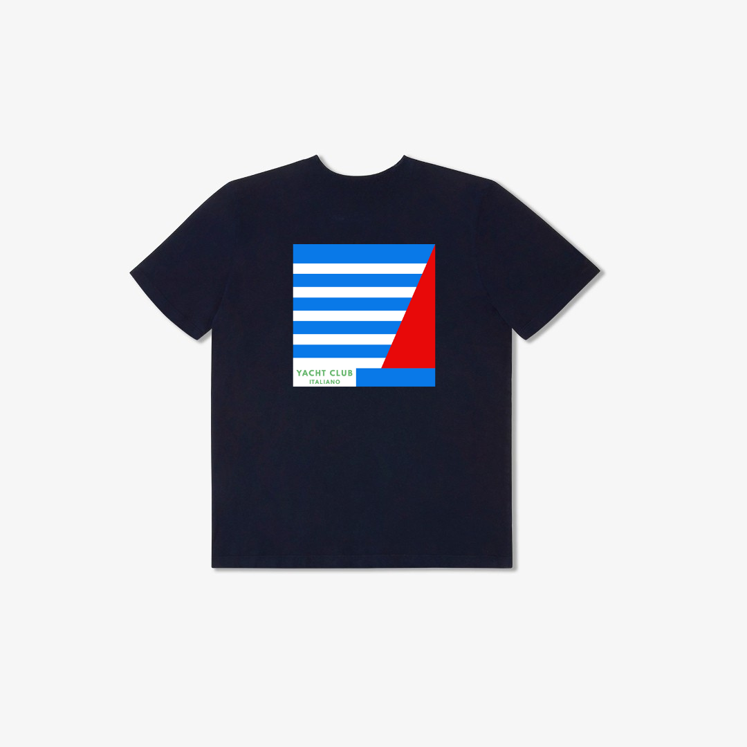 Yacht Club Italiano Tee - Navy