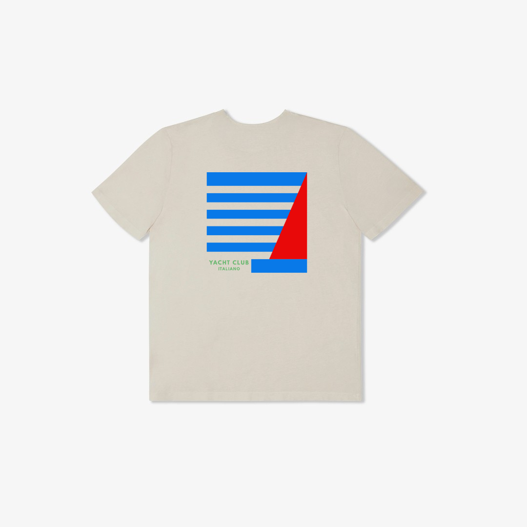 Yacht Club Italiano Tee - Vintage White