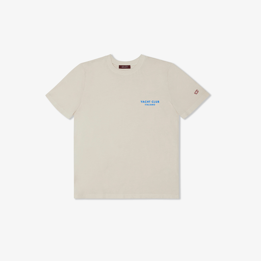 Yacht Club Italiano Tee - Vintage White
