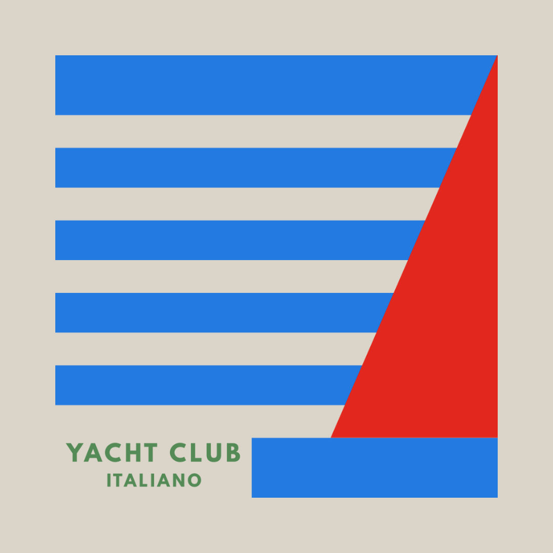 Yacht Club Italiano Tee - Vintage White