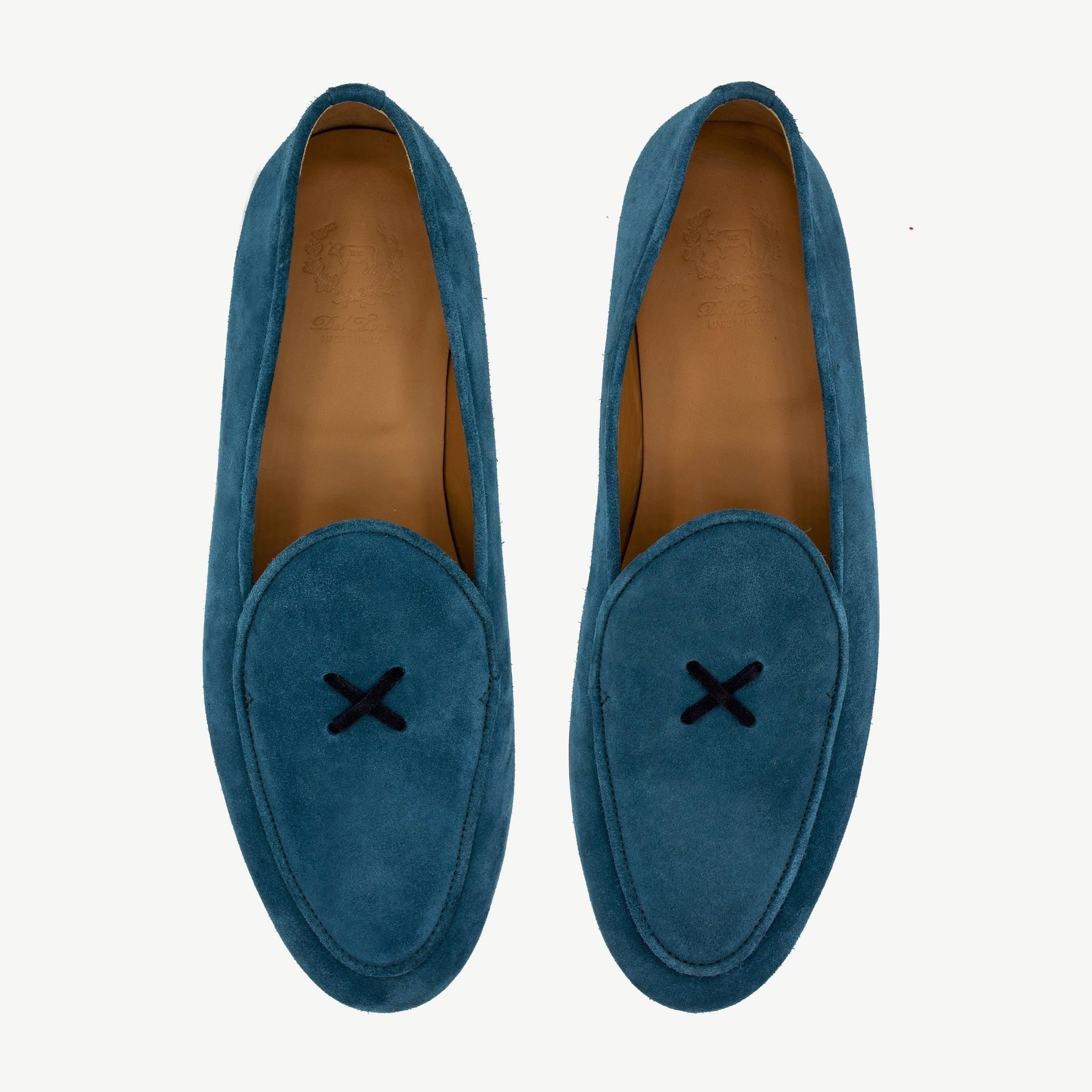 Men's Petrol Suede Milano - 2nd