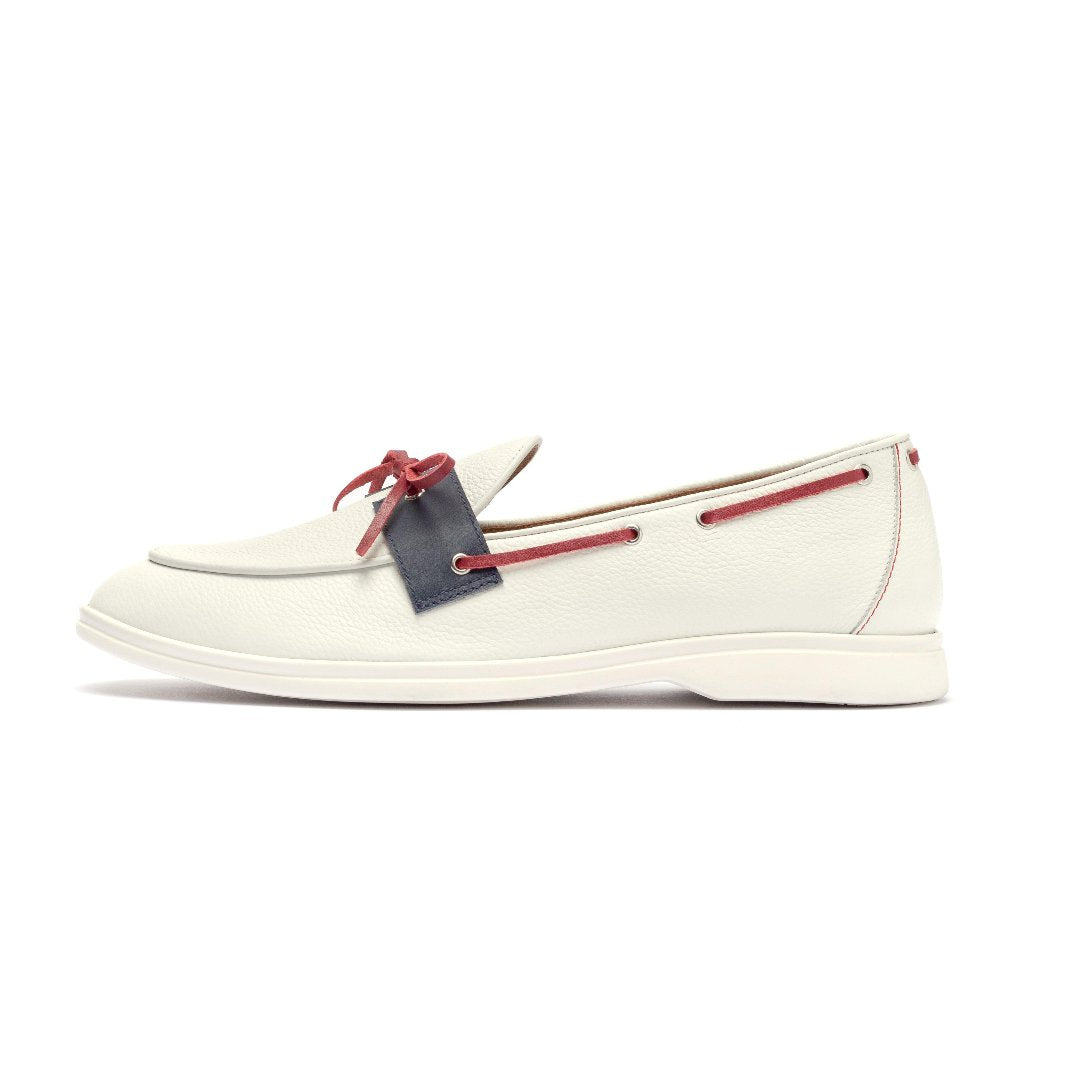 Mens Red, White, & Blue Barca Yacht Loafer