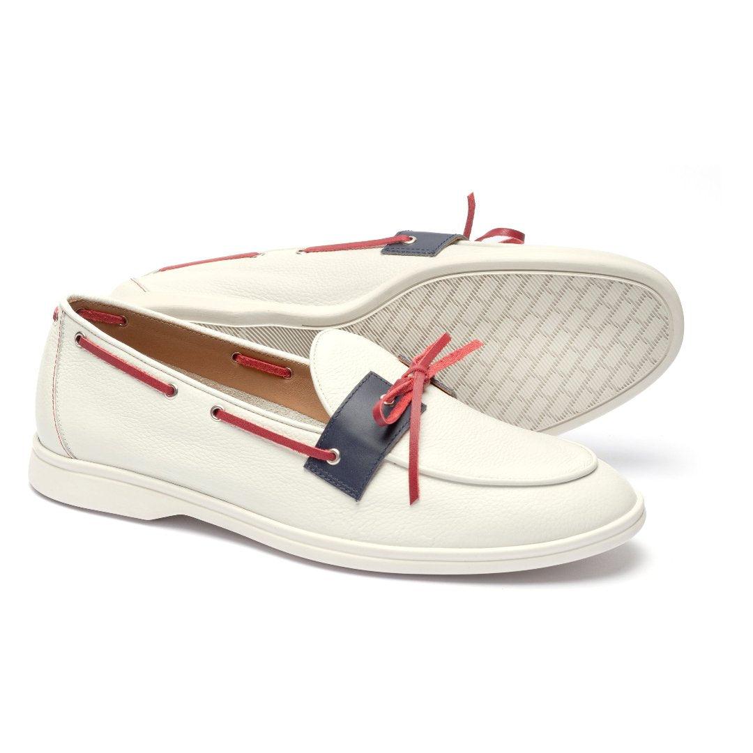 Mens Red, White, & Blue Barca Yacht Loafer