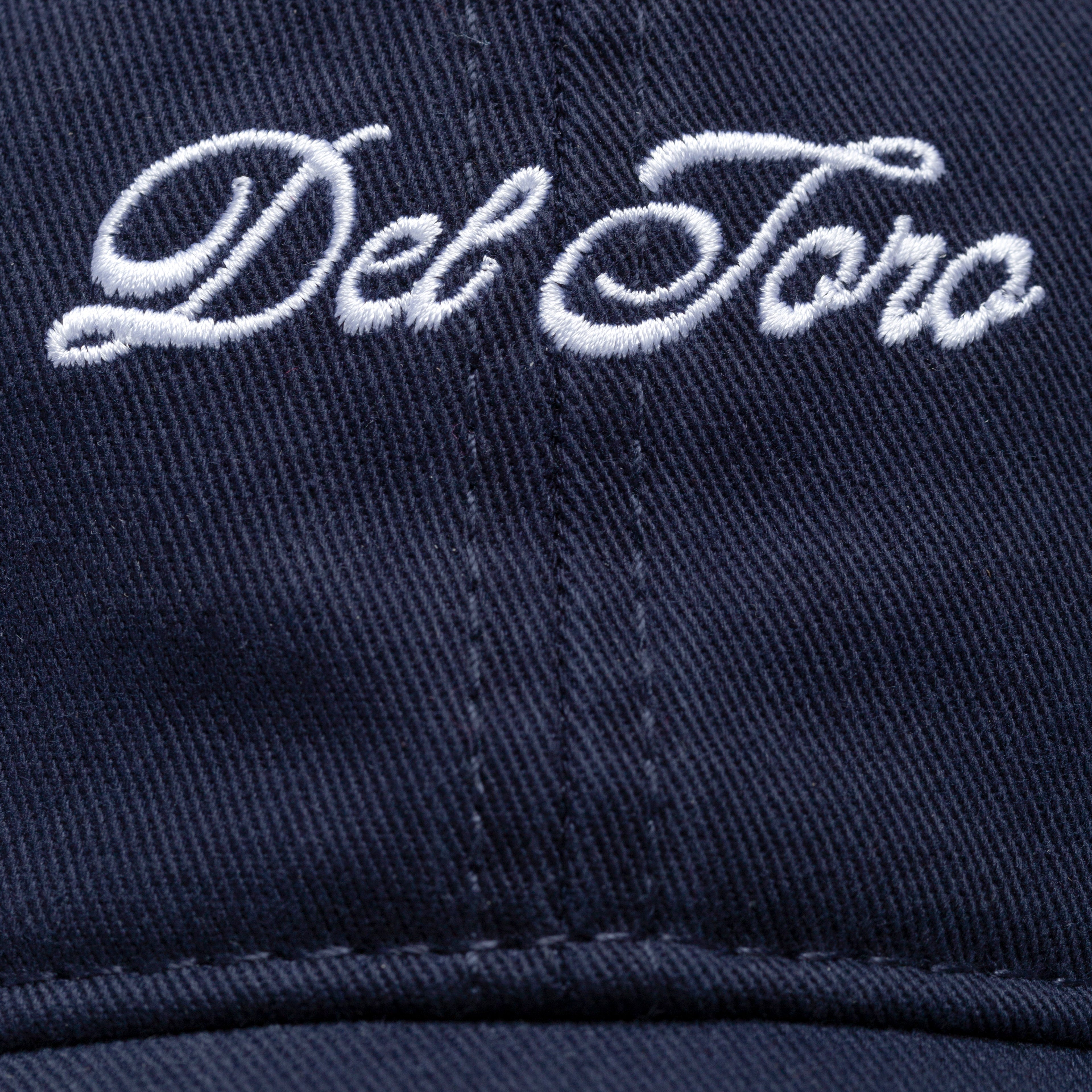 Navy Embroidered Logo Dad Hat