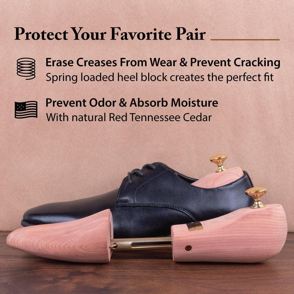 How To Avoid Creasing Dress Shoes Adjustable Cedar Shoe Tree