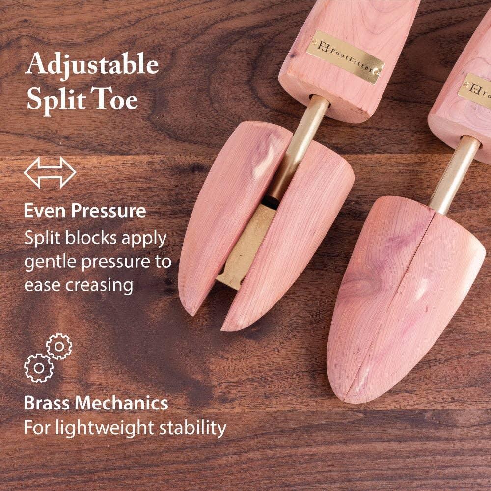 Adjustable Cedar Shoe Tree