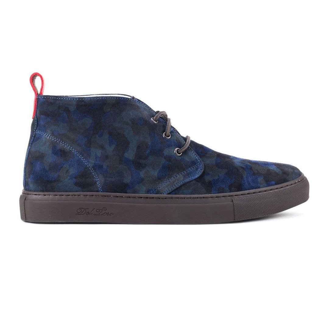 Men's Vintage Navy Camo Chukka