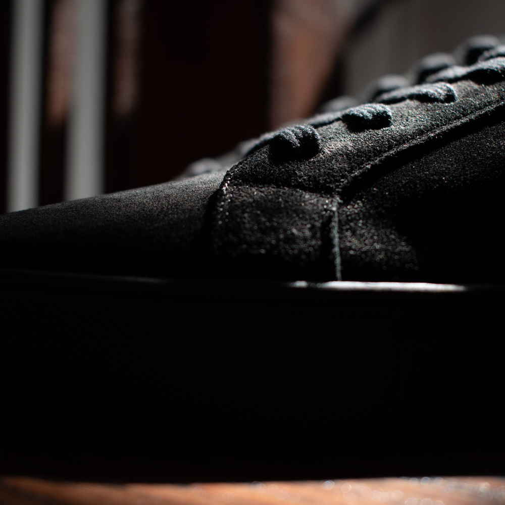 Men's Black Suede Sardegna Sneaker II