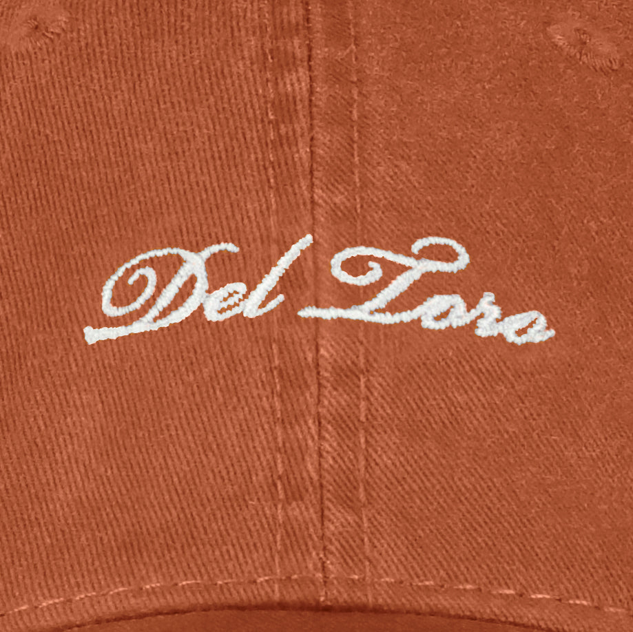 Burnt Orange Embroidered Cotton-Twill Adjustable Baseball Cap – Del Toro  Shoes