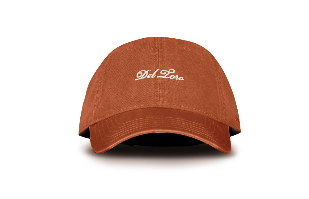 Burnt Orange Embroidered Cotton-Twill Adjustable Baseball Cap – Del Toro  Shoes