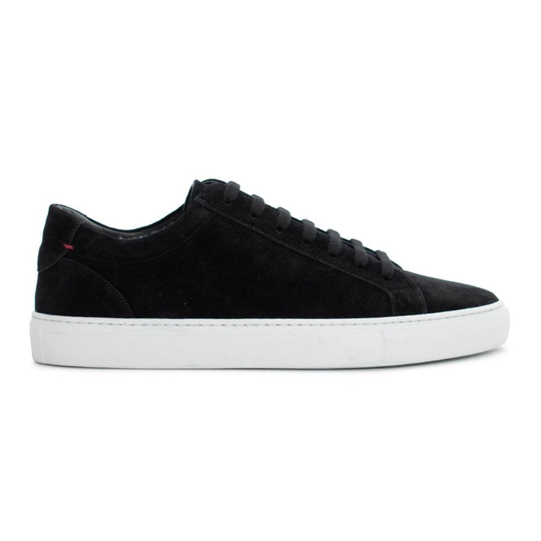 Women's Black Suede Sardegna Sneaker II