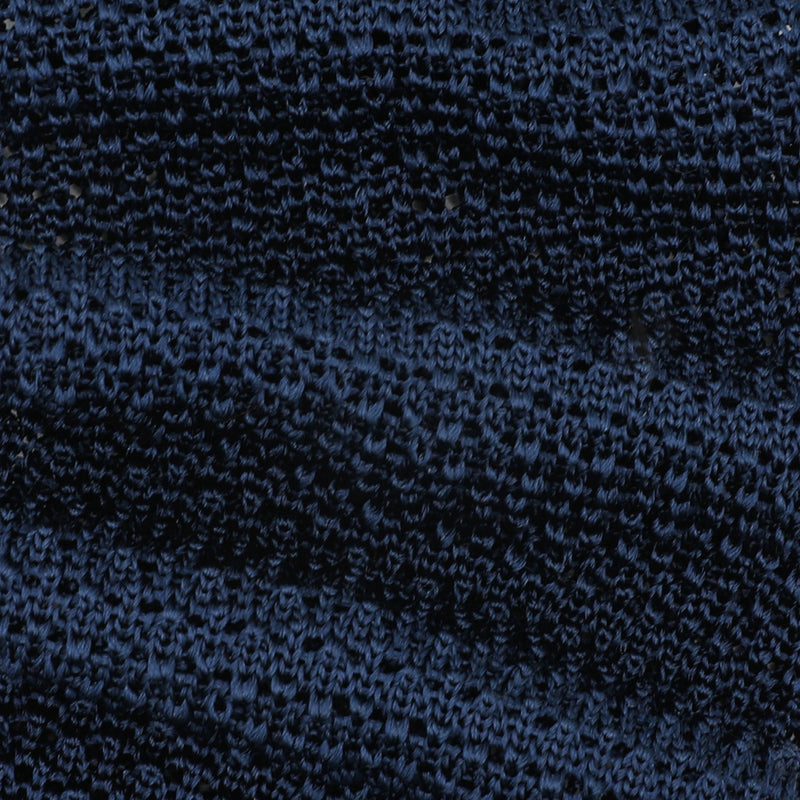 Cobalt Knitted Silk Tie