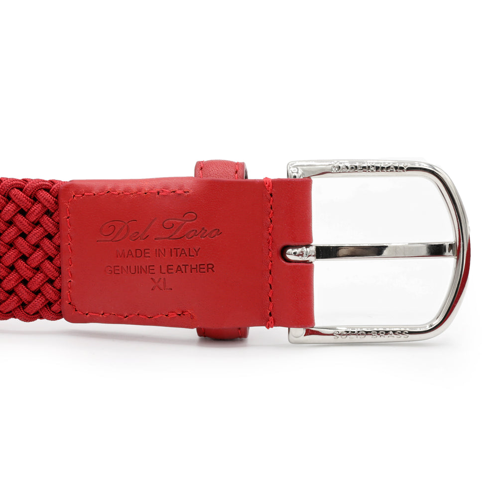 Men's Red Woven Elastic Belt – Del Toro Shoes