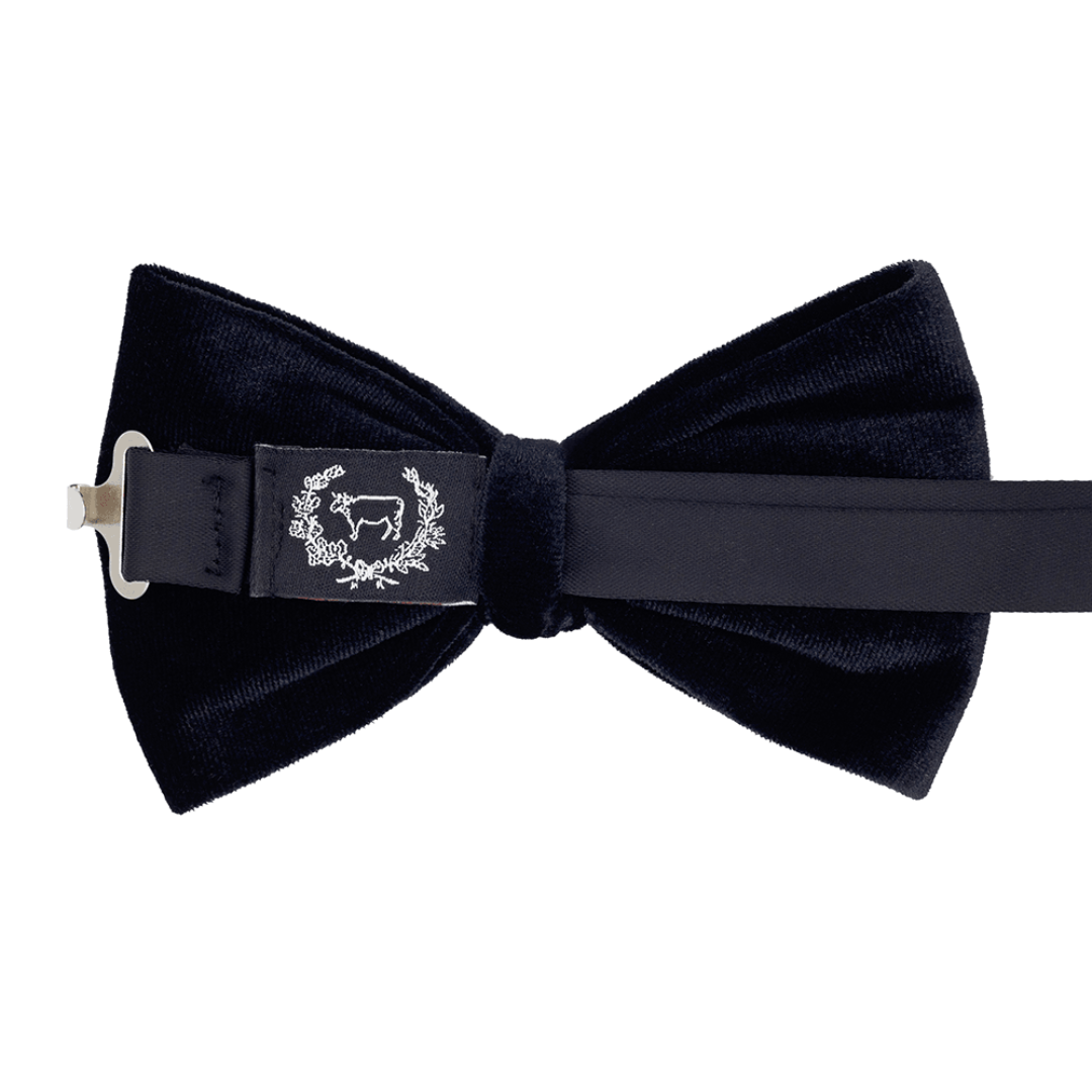 Black Velvet Bow Tie