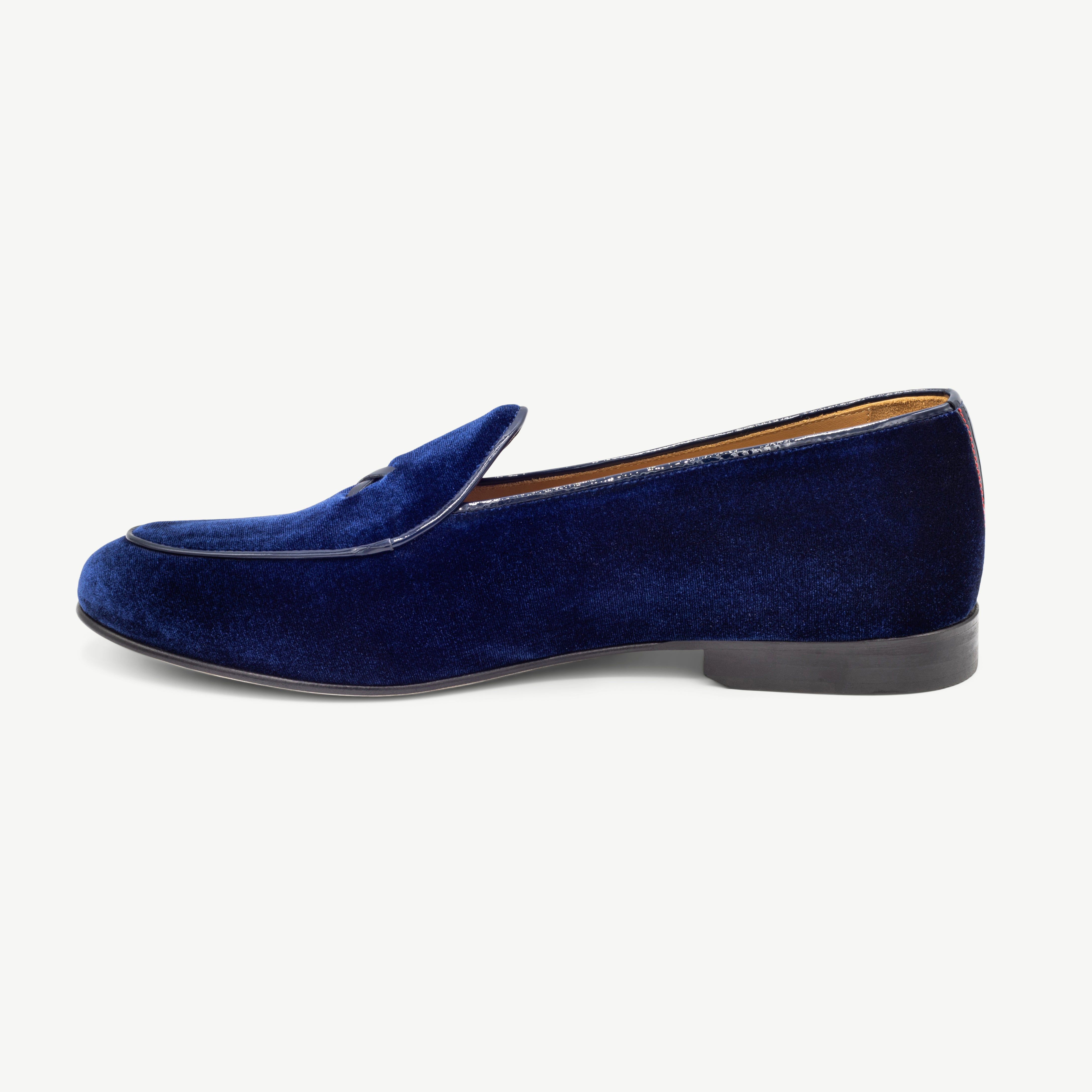 Men's Navy Velvet Milano Loafer