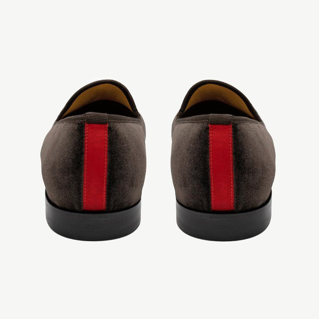 Men's Brown Velvet Slipper II